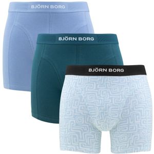 Björn Borg - Premium cotton stretch 3-pack boxershorts basic funky multi - Heren