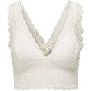 ONLY - Bralette kant chloe wit - Dames