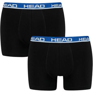 HEAD - 2-pack boxershorts basic II zwart II - Heren
