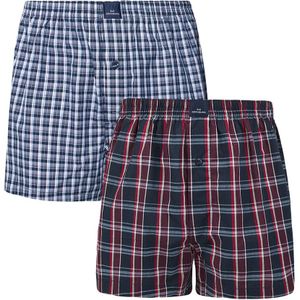 Götzburg - 2-pack wijde boxershorts blocks multi - Heren