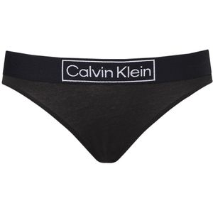 Calvin Klein - Reimagined heritage unlined string logo zwart - Dames