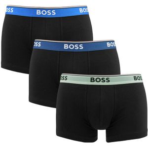 Hugo Boss - BOSS power 3-pack boxershort trunks combi zwart 969 - Heren