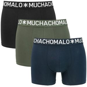 Muchachomalo - Light cotton 3-pack boxershorts multi II - Heren