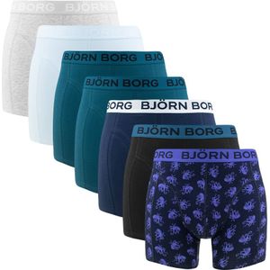 Björn Borg - Cotton stretch 7-pack boxershorts basic octopus multi II - Heren