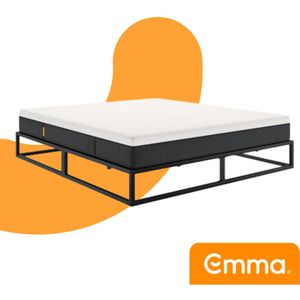 Emma Metalen Bed - 180x200 cm - Hoofdbord