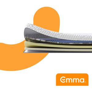 Emma Airgrid Topper 80x200 cm