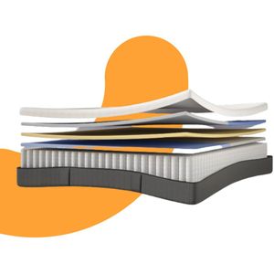 Emma Hybrid II Adjustable Matras 90x220 cm