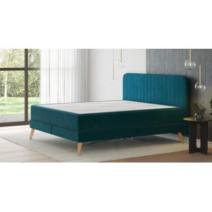 Emma Signature Boxspring Bed 180x210 - Emerald Green