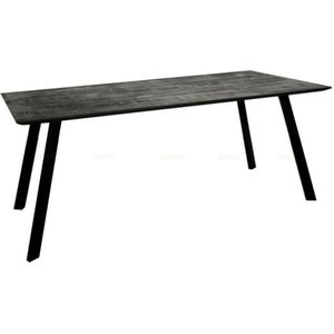 Rechthoekige eettafel Berlin Zwart - 180 cm