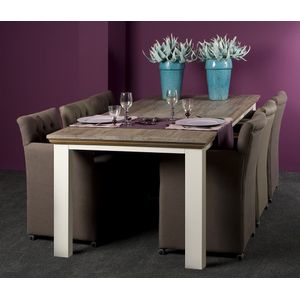 Eettafel Fleur met vierkante poten - 240 cm