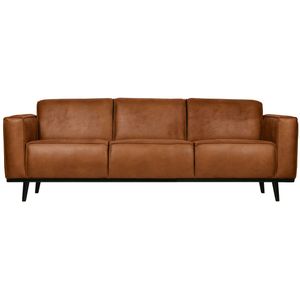 Bank Statement 3-Zits 230 cm Eco Leer Cognac