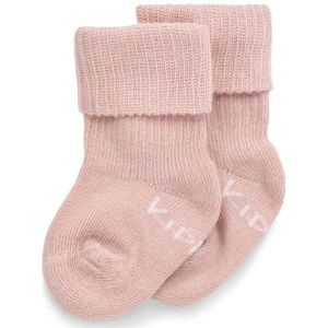 KipKep Blijf-Sokjes prematuur / newborn - Mauve - 1 paar - baby sokjes die niet afzakken - Stay-on-Socks