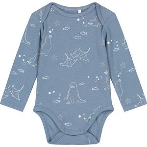 Prénatal romper zeehond rib