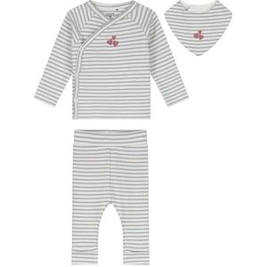 Prénatal newborn kledingset rib streep