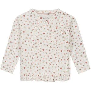 Prénatal Newborn OverslagShirt - Baby Shirt - Baby Kleding Meisjes - Powder Pink - 95% Katoen - Maat 44