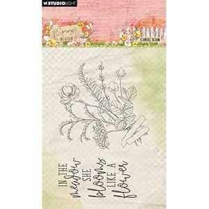 Spring Meadow clear stamp Flower bloom