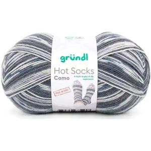 Hot socks como, 4-fach Grijs