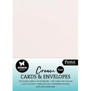 Cards & Envelopes Creme A6