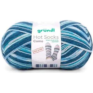 Hot socks como, 4-fach Blauw