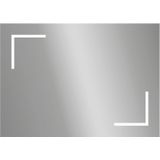 Lichtspiegel  Linz ¦ verspiegelt ¦ Metall,Glas ¦ Maße (cm): B: 70 H: 50 T: 3.0 Dekoration > Spiegel - Sconto