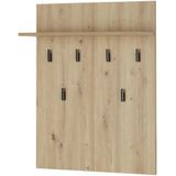 Garderobenpaneel  Lampa ¦ holzfarben ¦ Holzwerkstoff ¦ Maße (cm): B: 66 H: 83 T: 19.5 Flur- & Dielenmöbel > Garderobenpaneel - Sconto