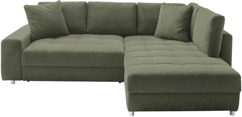 Ecksofa  Arissa de Luxe ¦ grün ¦ Maße (cm): B: 265 H: 84 T: 215.0 Sofas > Schlafsofas - Sconto