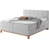 Boxspringbett  Catania ¦ grau ¦ Maße (cm): B: 182 H: 116 Betten > Boxspringbetten - Sconto