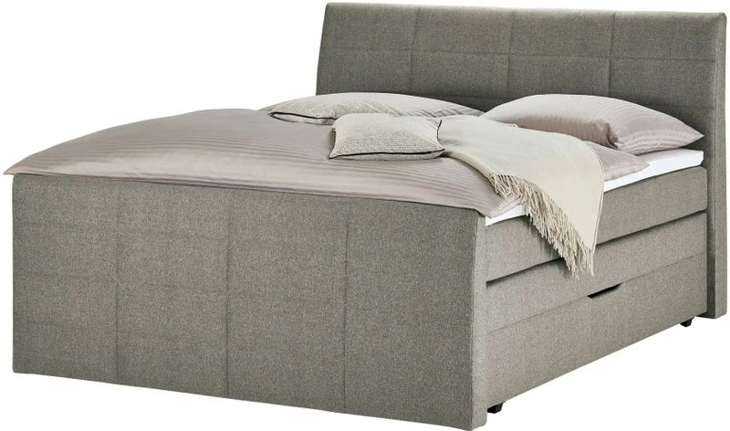 Boxspringbett  Bonny ¦ beige ¦ Maße (cm): B: 168 H: 124 Betten > Boxspringbetten - Sconto