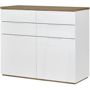 Kommode  Fidenza ¦ weiß ¦ Maße (cm): B: 119,6 H: 102,3 T: 50.0 Kommoden & Sideboards > Sideboards - Sconto