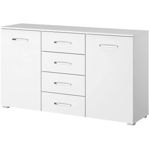 Kommode  Aditio ¦ weiß ¦ Maße (cm): B: 140 H: 81 T: 42.0 Kommoden & Sideboards > Kommoden - Sconto
