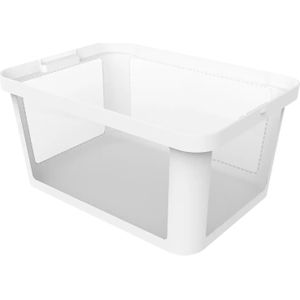 Aufbewahrungsbox 45 Liter  Albris ¦ weiß ¦ Kunststoff ¦ Maße (cm): B: 39 H: 26,5 Aufbewahren & Ordnen > Aufbewahrungsboxen - Sconto