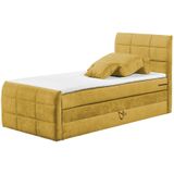 Boxspringbett  Kuba 3 ¦ gelb ¦ Maße (cm): B: 103 H: 113 Betten > Boxspringbetten - Sconto