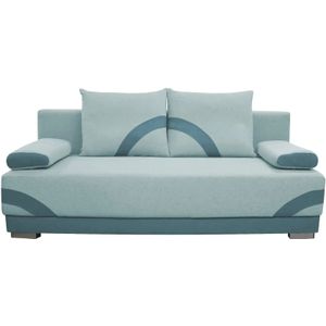 Sofa  Petra ¦ blau ¦ Maße (cm): B: 196 H: 91 T: 100.0 Sofas > Schlafsofas - Sconto