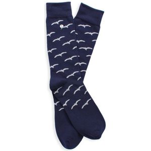 Alfredo Gonzales sokken the birds donkerblauw unisex