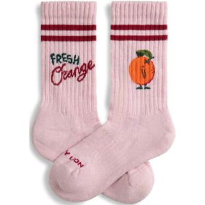 Jimmy Lion kids sokken athletic fresh orange roze kids