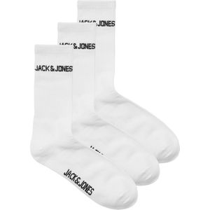 Jack & Jones 3-pack sokken melvin tennis wit heren