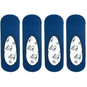 Alfredo Gonzales sokken 4-pack footies pencil blauw unisex