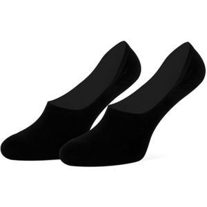 Marcmarcs sokken 2-pack footies abs zwart unisex