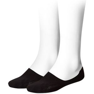 Levi&#039;s sokken 2-pack footies zwart heren