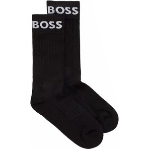 Hugo Boss BOSS 2-pack sokken sport logo zwart heren