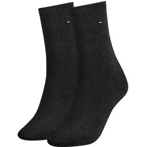 Tommy Hilfiger sokken dames casual 2-pack grijs dames