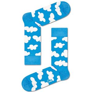 Happy Socks sokken cloudy blauw unisex