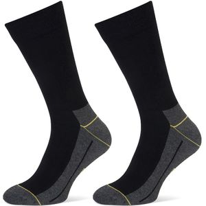 Stapp sokken walker coolmax 2-pack zwart heren