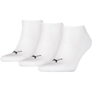 PUMA cushioned sneakersokken 3-pack wit unisex