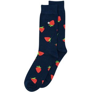 Alfredo Gonzales sokken strawberries blauw unisex