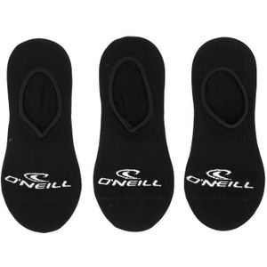 O&#039;Neill sokken 3-pack footies basic zwart unisex