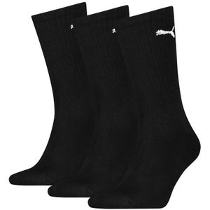 PUMA sport lightweight 3-pack sokken zwart unisex