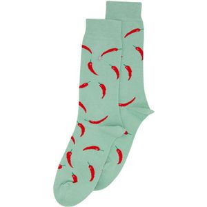 Alfredo Gonzales sokken red peppers groen II unisex