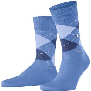 Burlington manchester sokken blauw 6550 heren