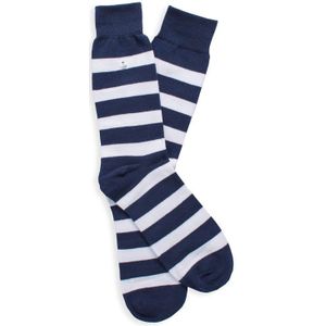 Alfredo Gonzales sokken stripes blauw & wit unisex